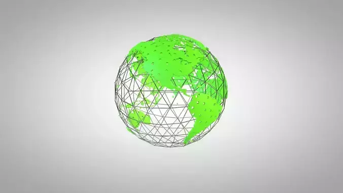 Green World with Holes