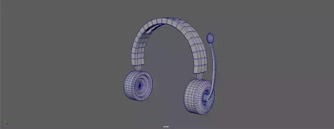 Headphones 3 d model headphone