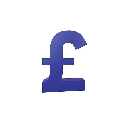 Pound Symbol v1 002 Low-poly 3D model