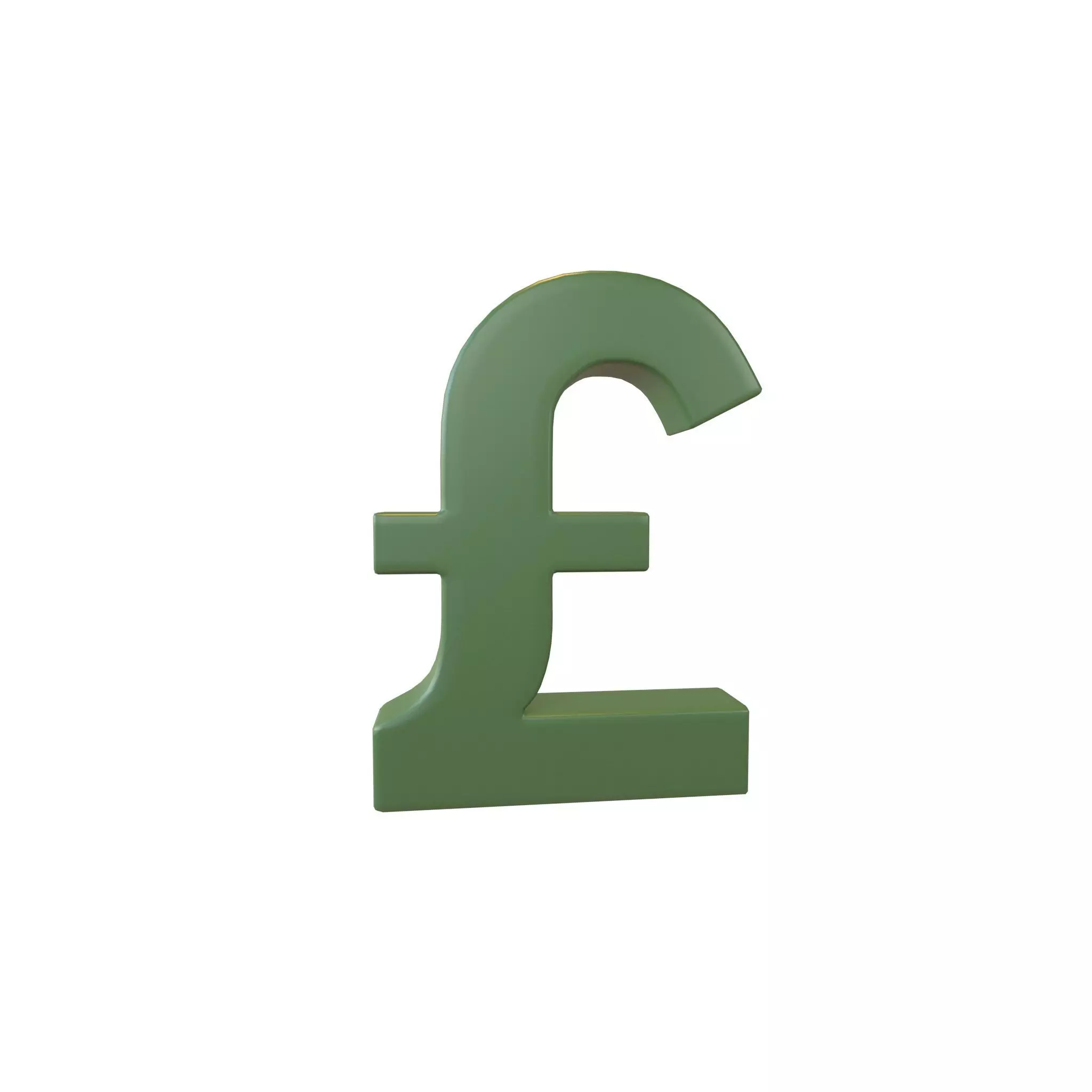 Pound Symbol v2 003 Low-poly 3D model_0