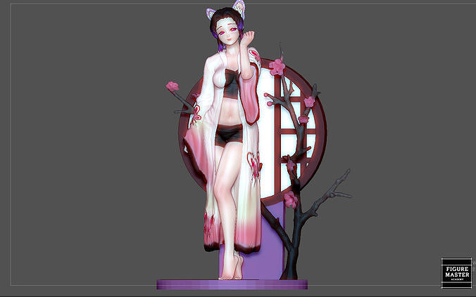 shinobu demon slayer kimetsu no yaiba 3D print model 3D print model