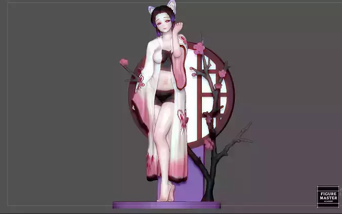 shinobu demon slayer kimetsu no yaiba 3D print model