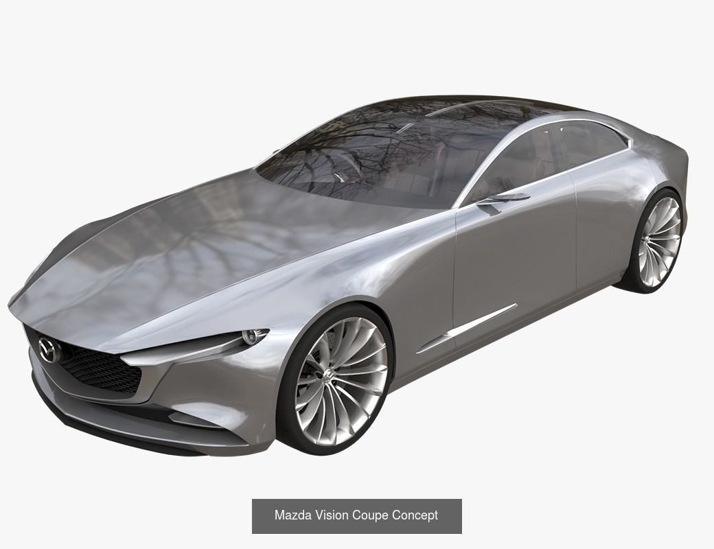 Electric cars 3D Model Collection_2