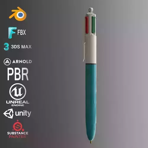 Four color ballpoint pen