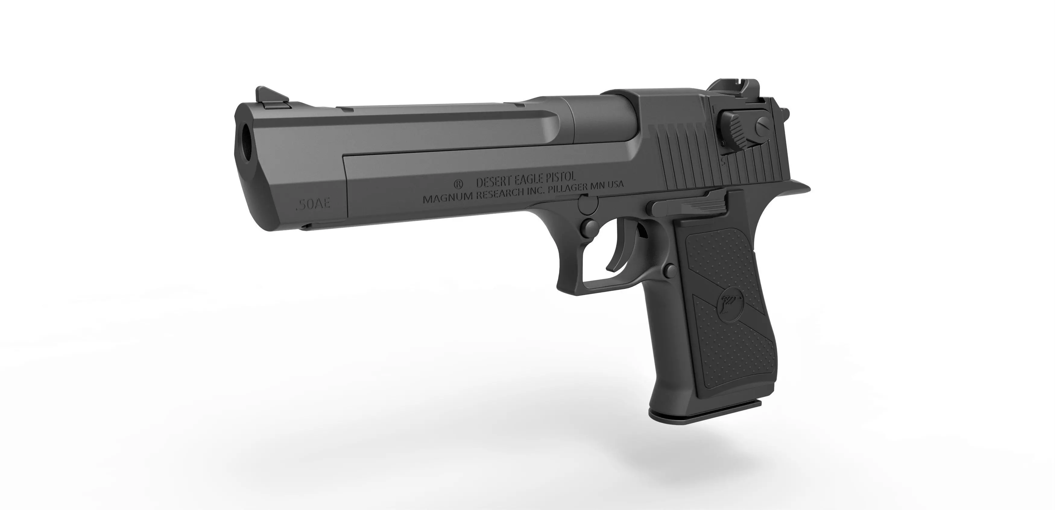 Pistol Desert Eagle 50 AE Magnum 3D model