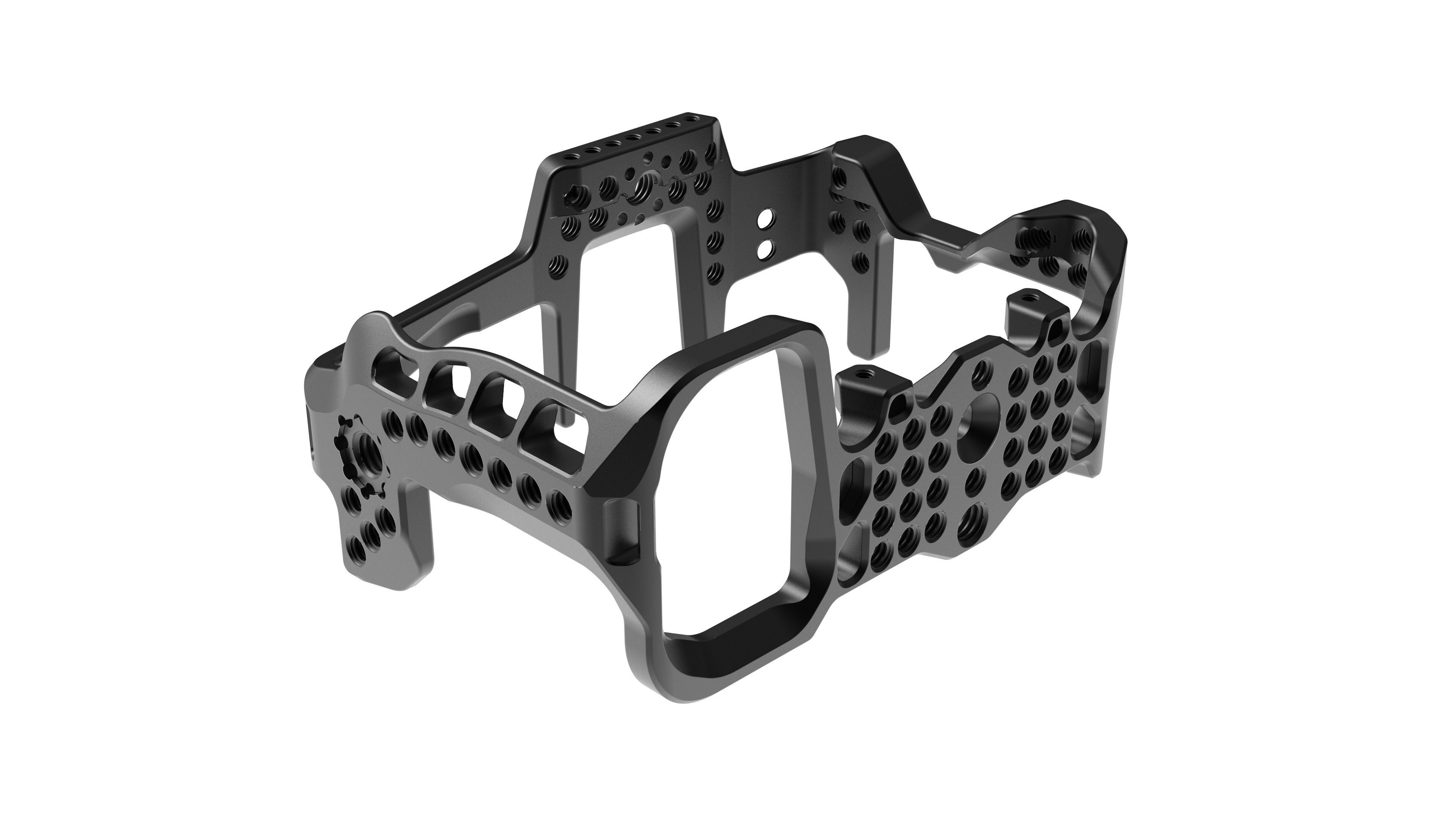 Cage for Camera Canon EOS R CAD CNC 3D print model_15