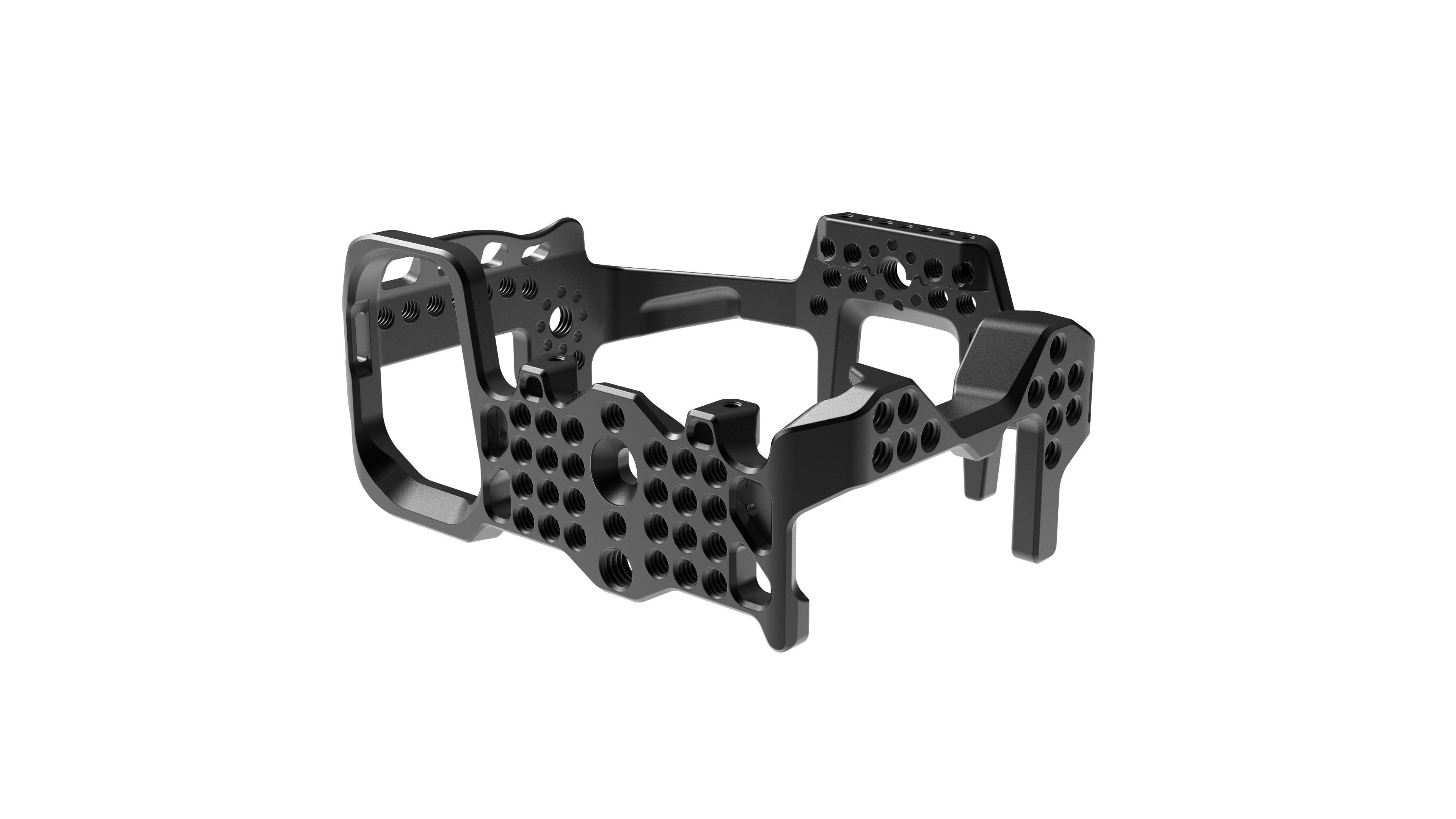 Cage for Camera Canon EOS R CAD CNC 3D print model_13