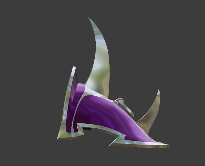 Mileena shoulder from Mortal Kombat 11 3D print model_3