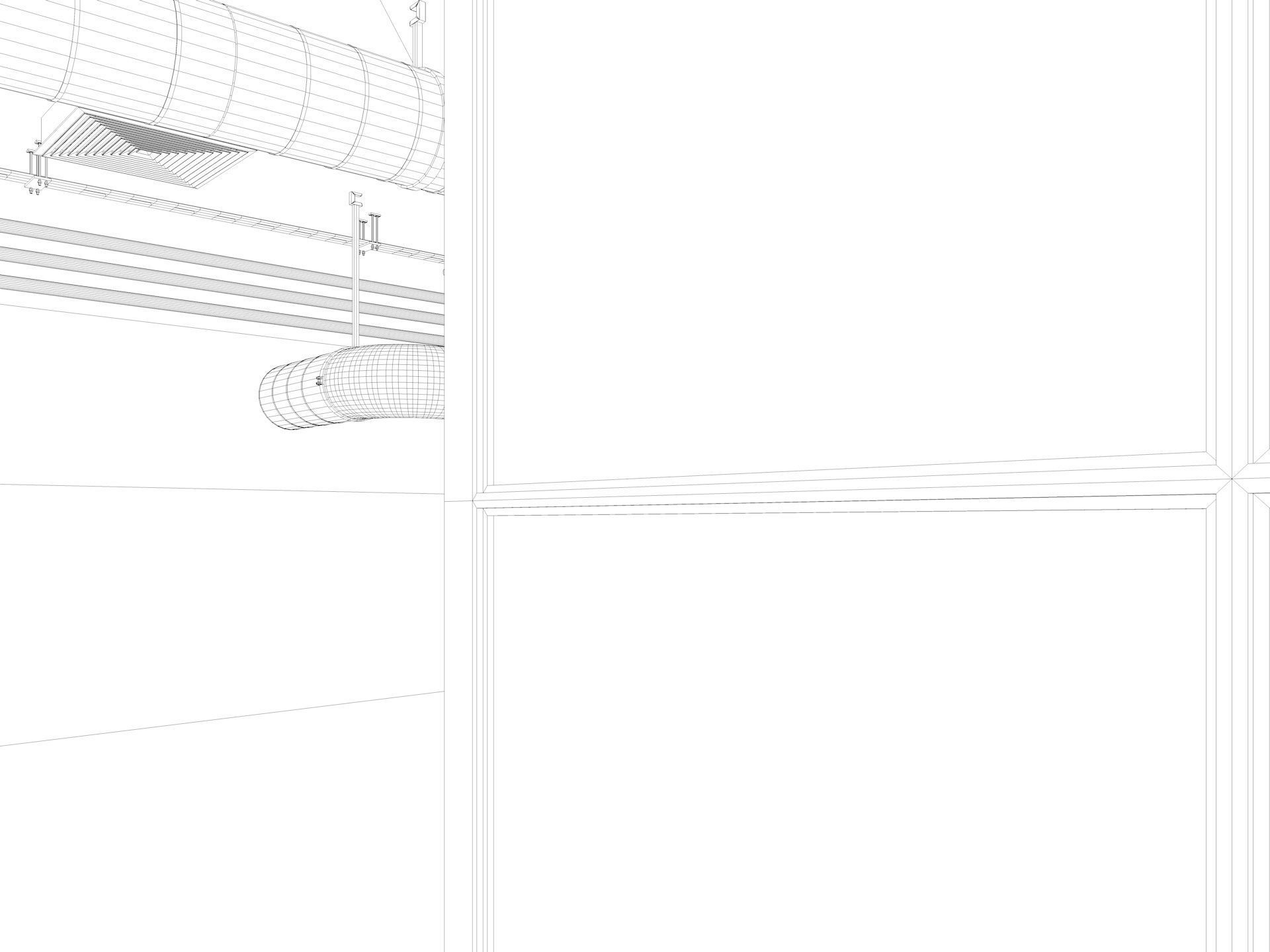 Loft Office interior 5 3D model_23