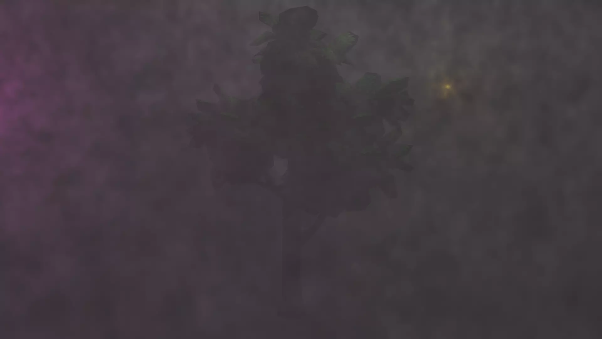 fig tree in a fog cloud Free 3D model