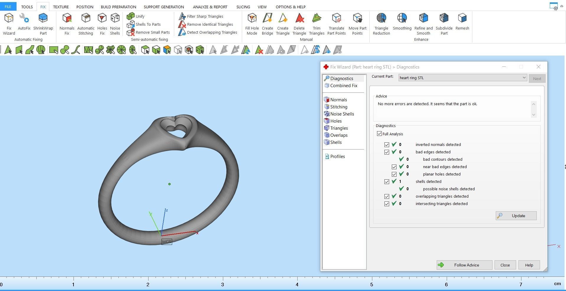 Modern Heart Bezel ring printable 3D model 3D print model_5