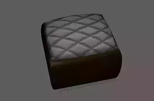 Single Sofa couch 3D model