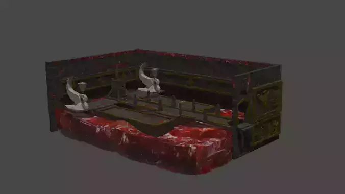 mahzen room with blood