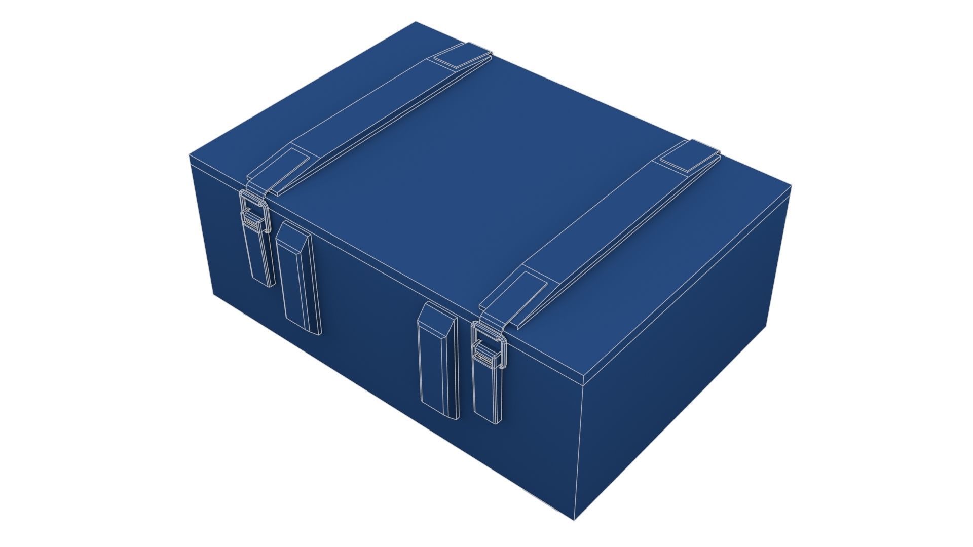 Military Case2 Low-poly 3D model_22