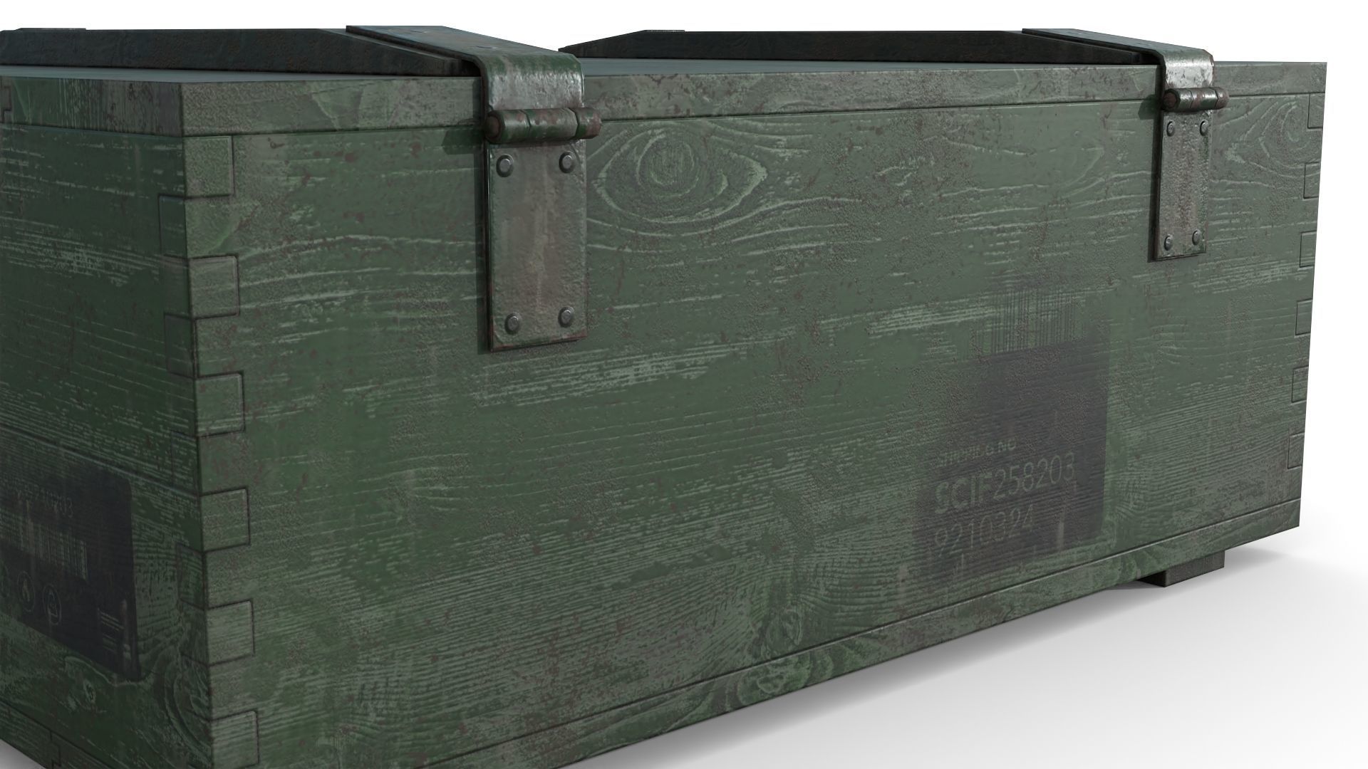 Military Case2 Low-poly 3D model_9