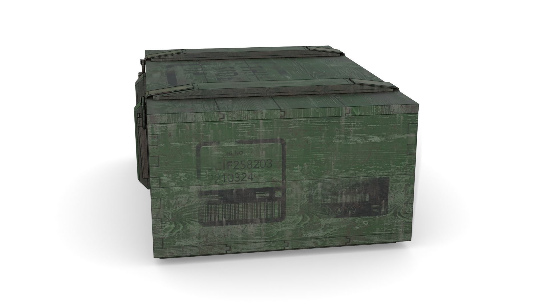 Military Case2 Low-poly 3D model_16