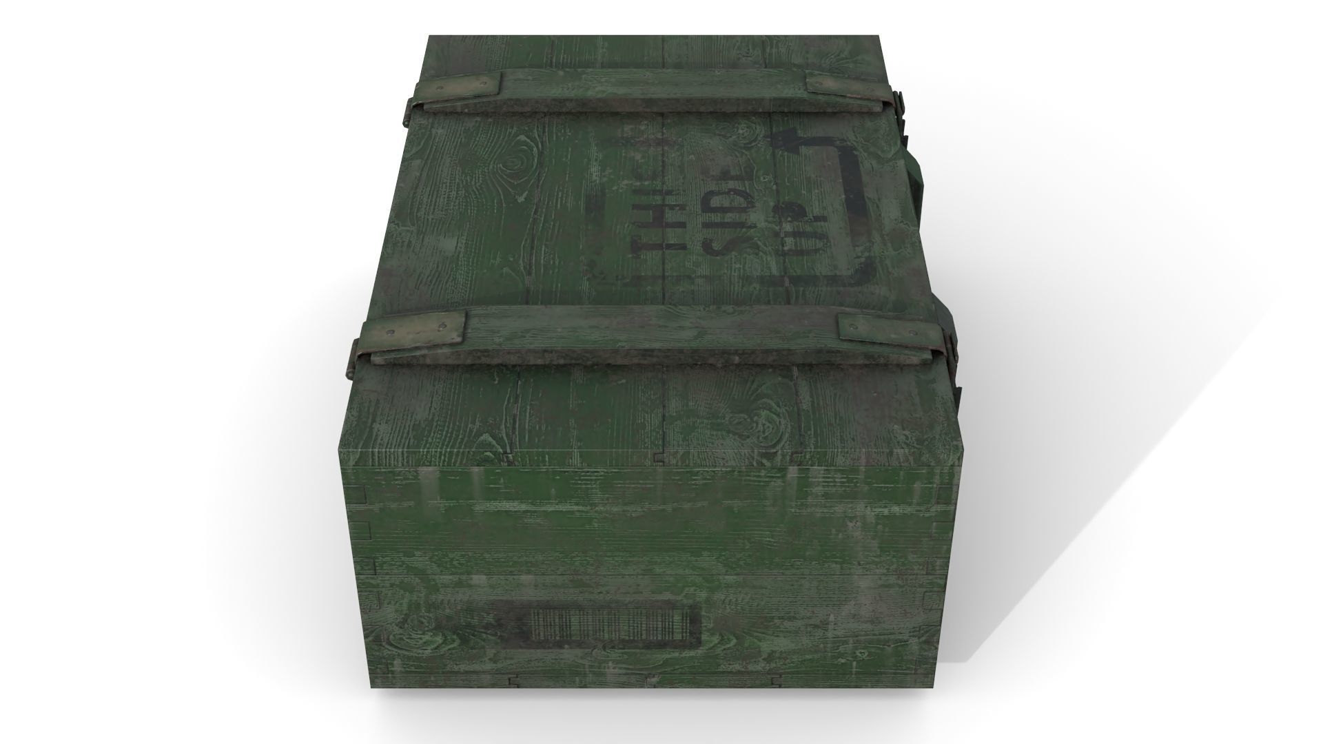 Military Case2 Low-poly 3D model_7