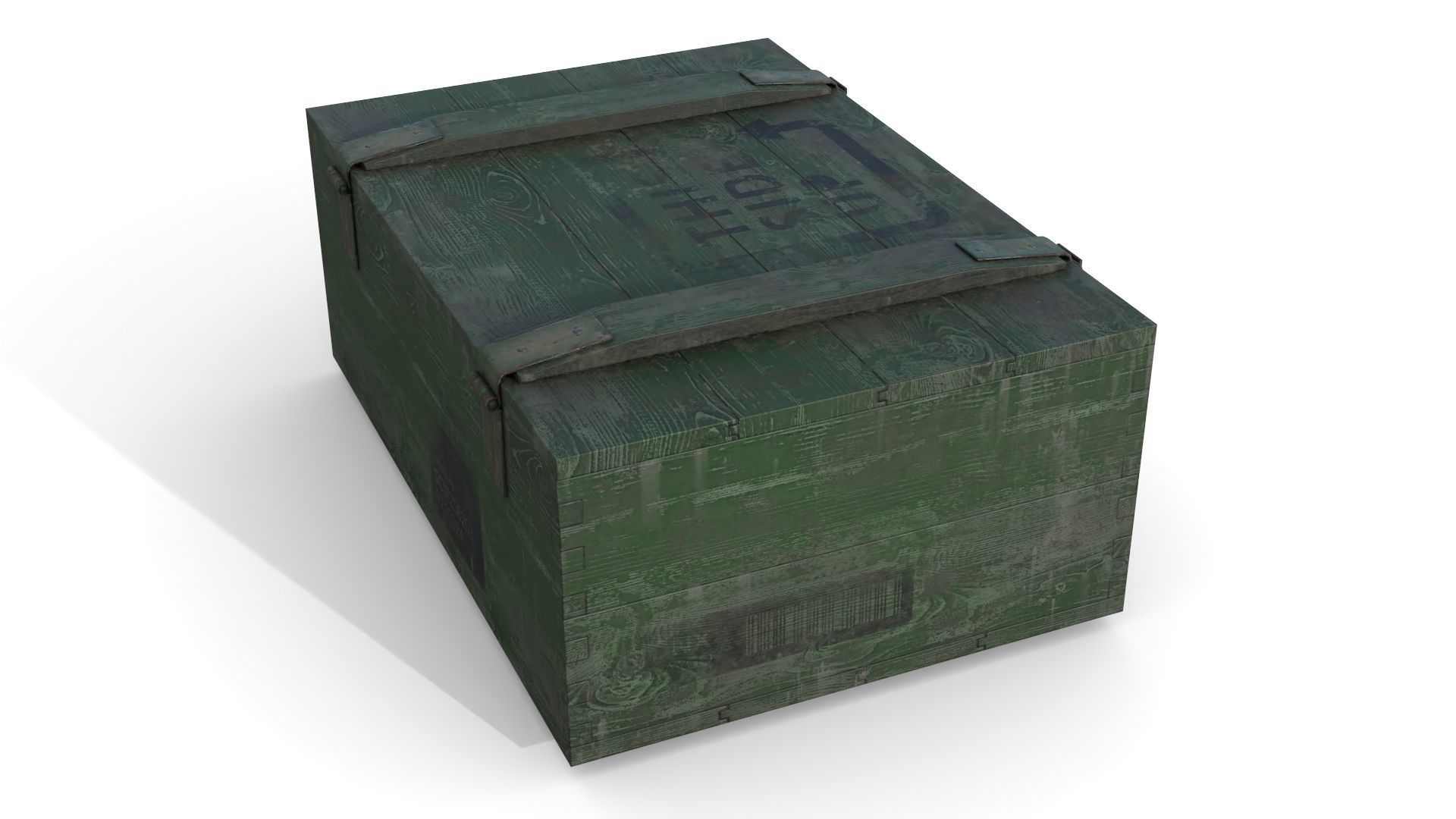 Military Case2 Low-poly 3D model_5
