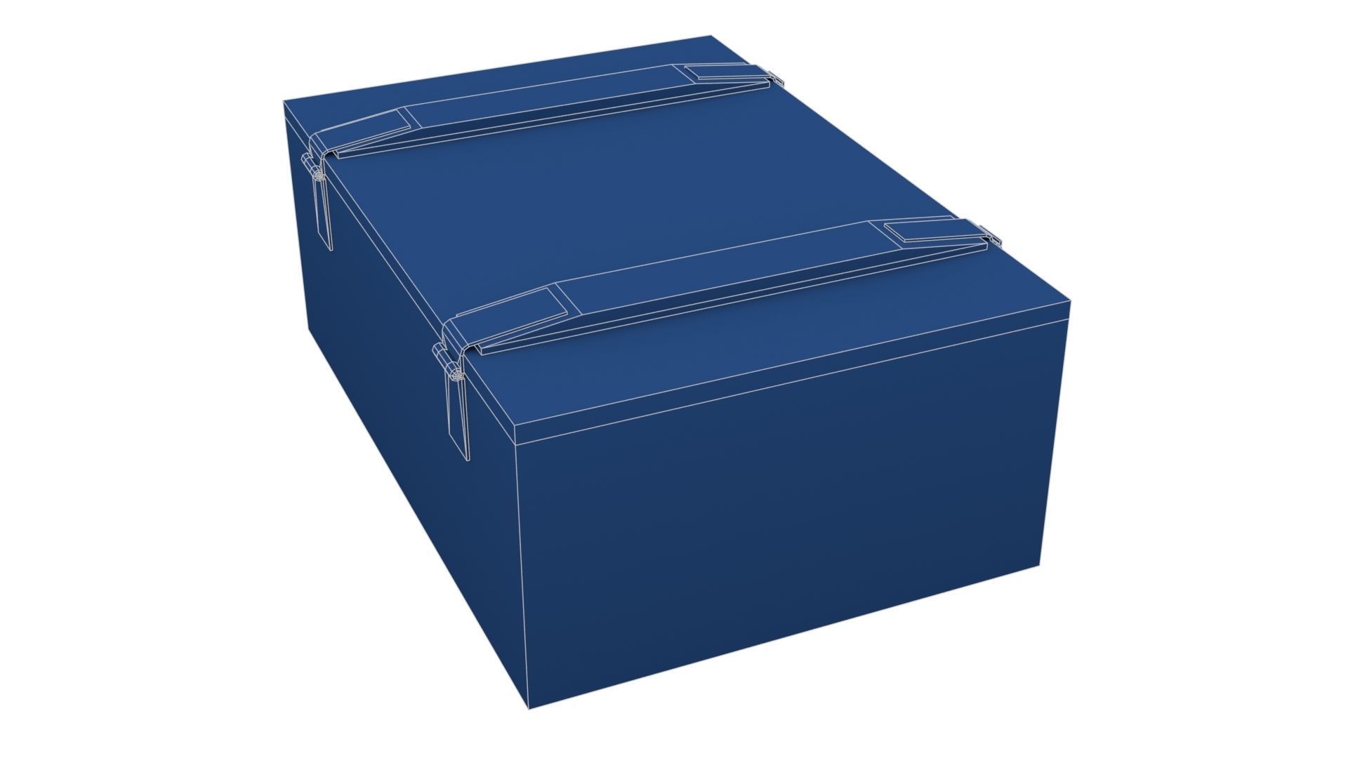 Military Case2 Low-poly 3D model_25