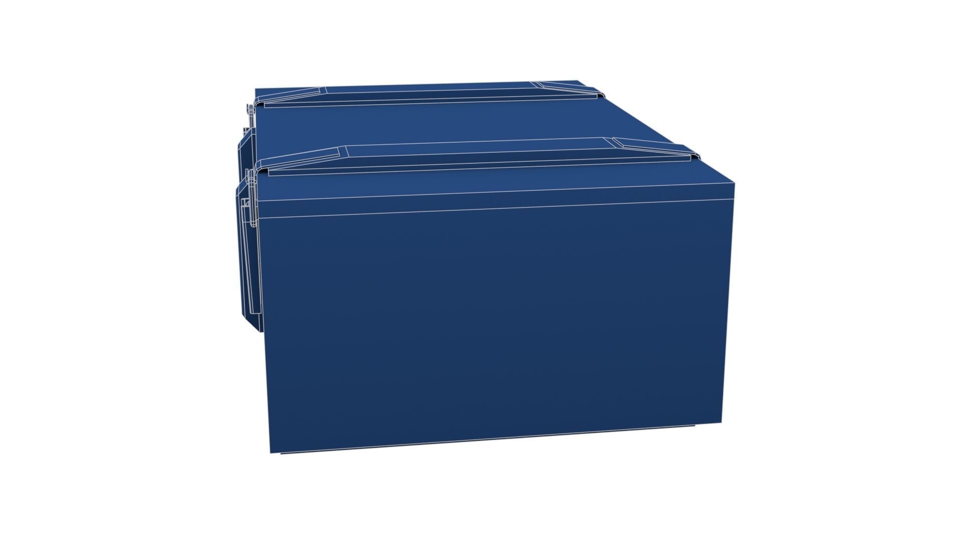 Military Case2 Low-poly 3D model_26