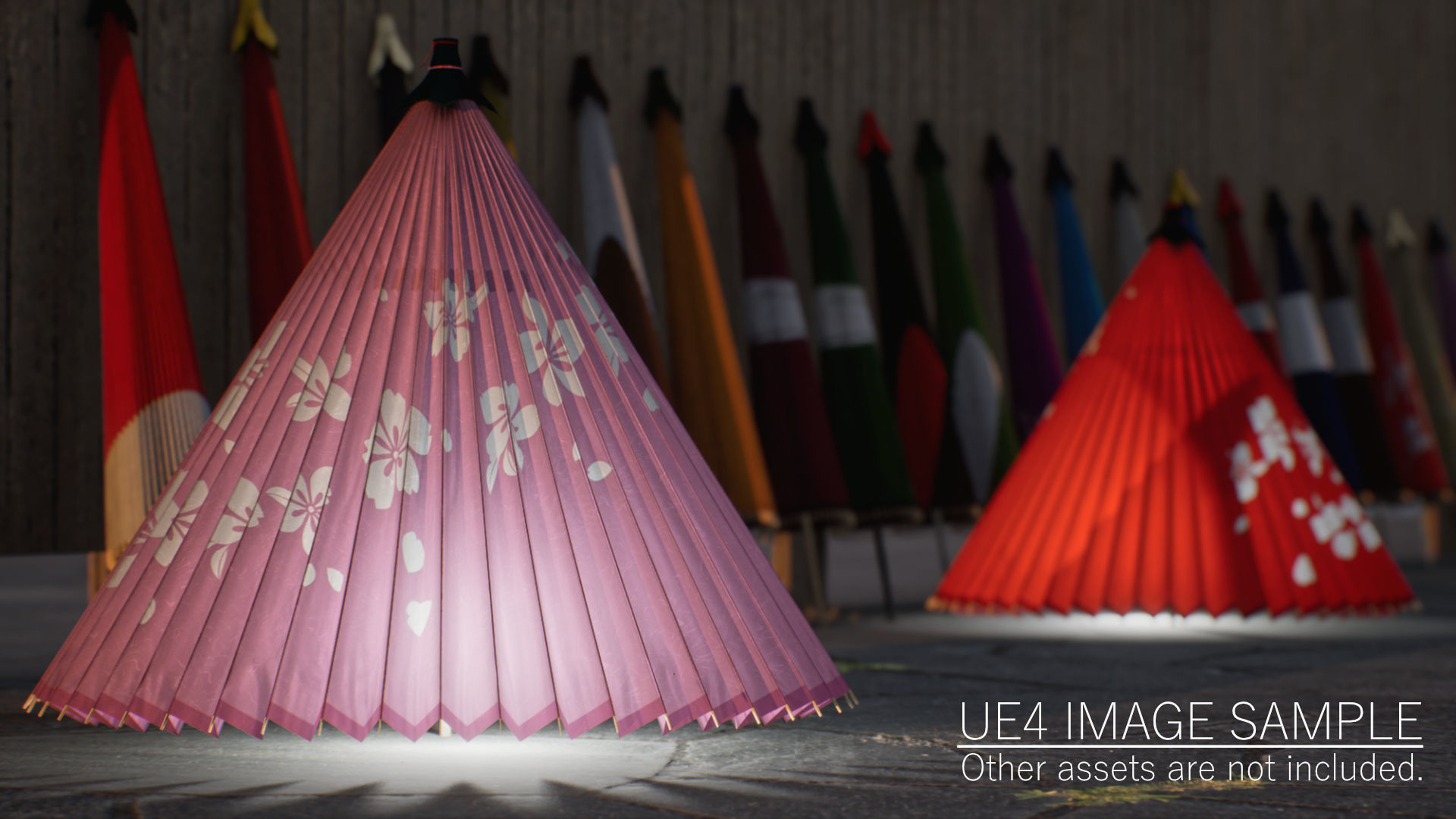 WAGASA -Japanese Umbrella- 3D model_14