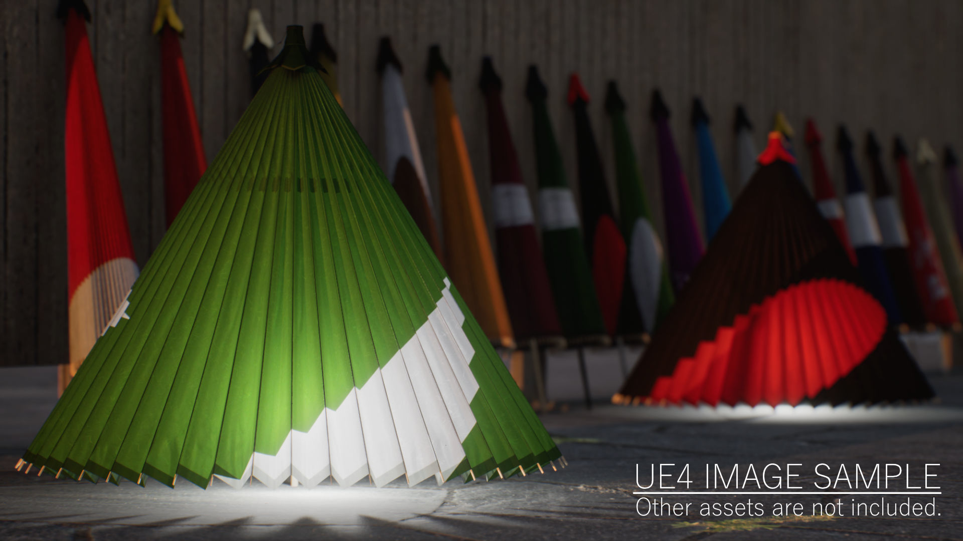 WAGASA -Japanese Umbrella- 3D model_16