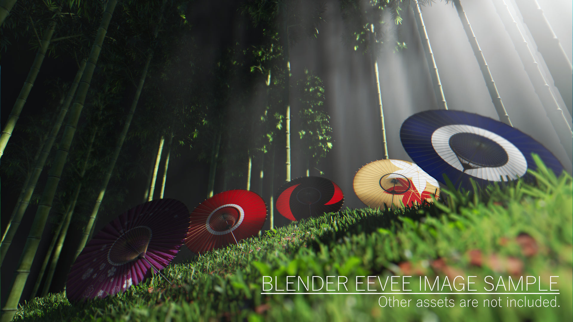 WAGASA -Japanese Umbrella- 3D model_19