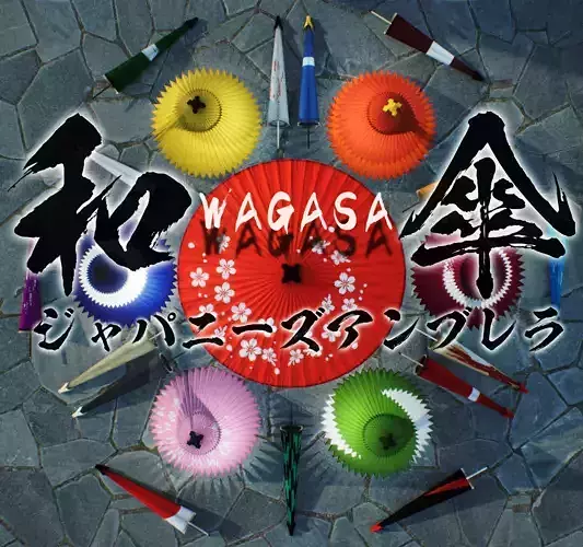 WAGASA -Japanese Umbrella- 3D model