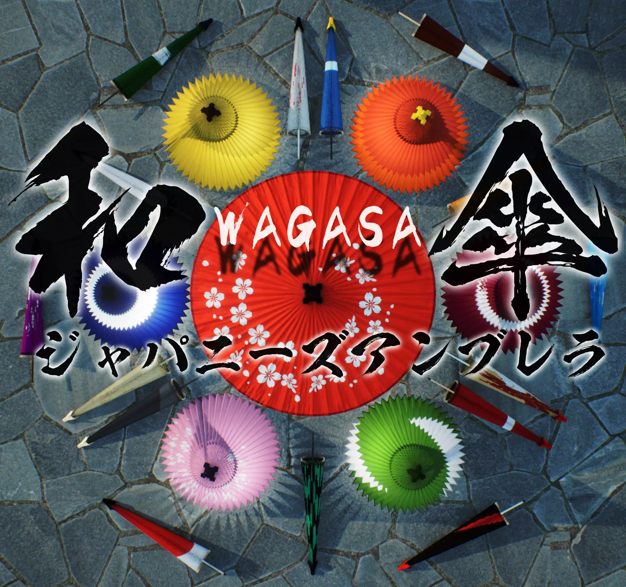 WAGASA -Japanese Umbrella- 3D model_0