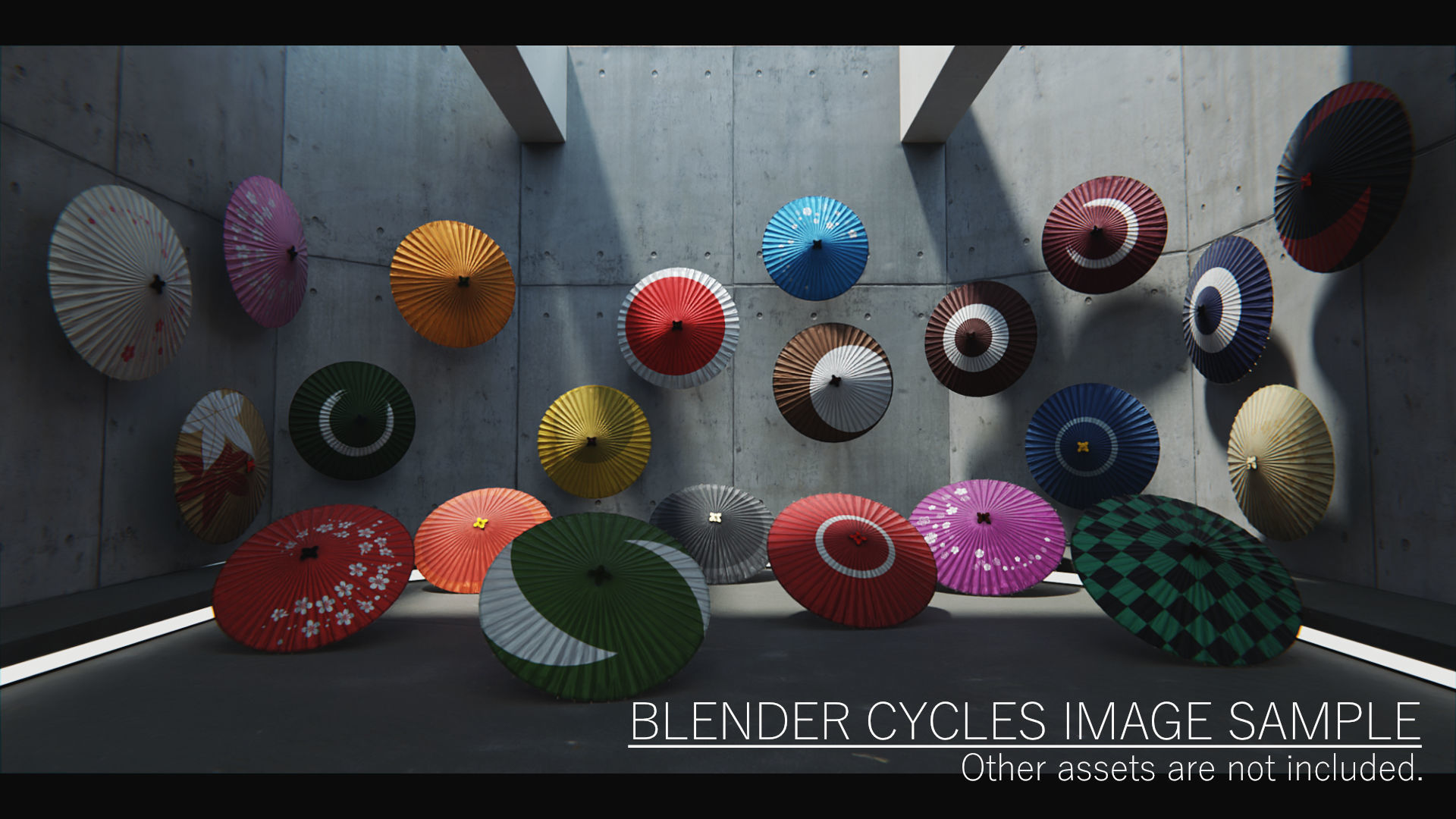 WAGASA -Japanese Umbrella- 3D model_18