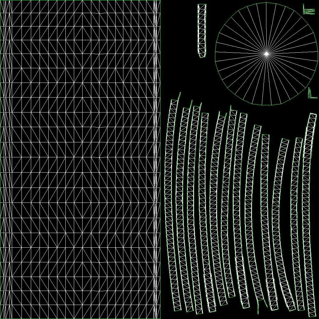 Barrel wooden Low-poly 3D model_4