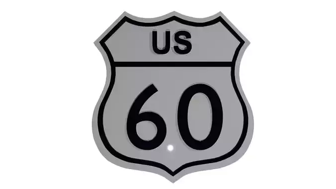 Sign US 60