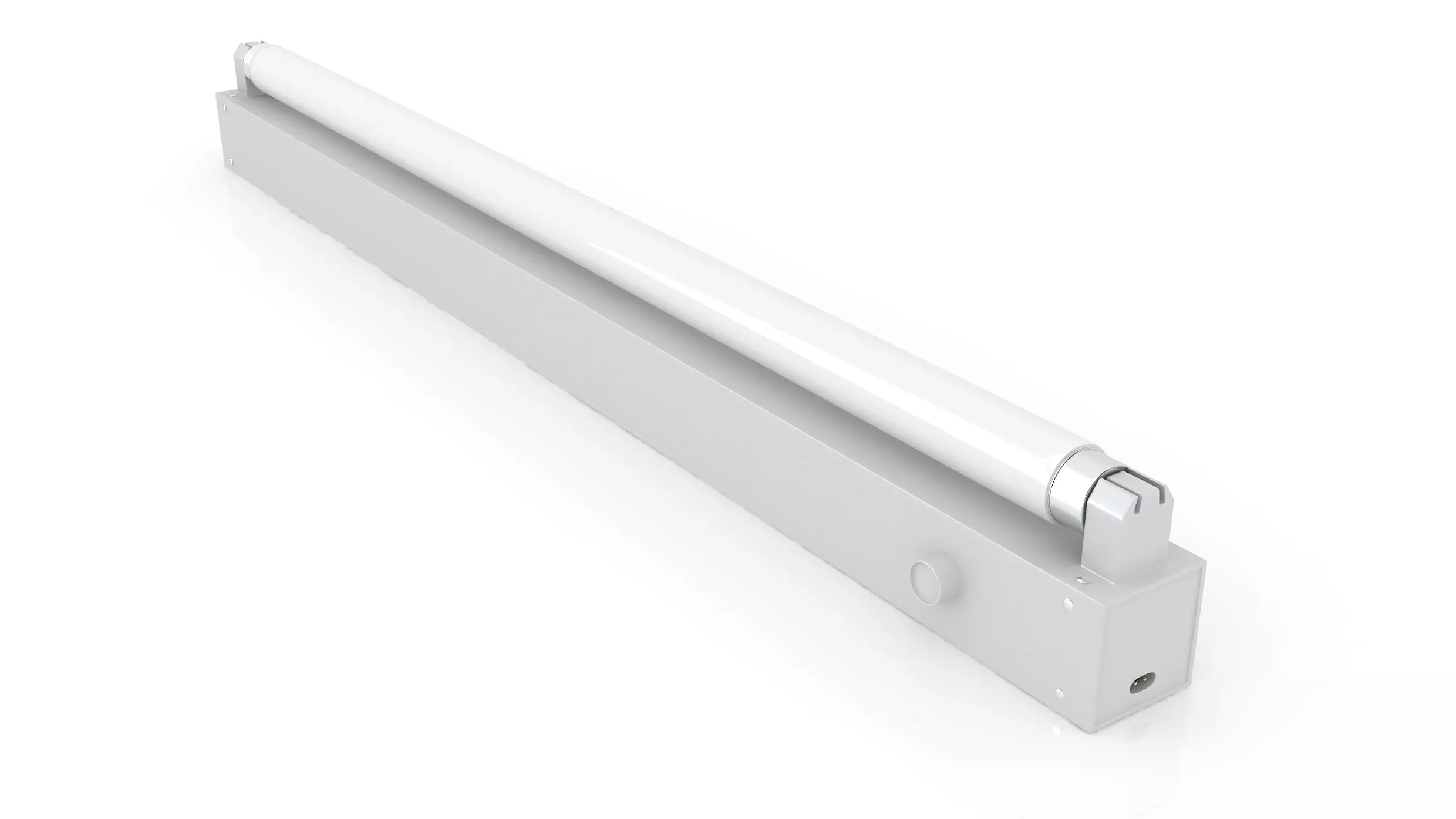 Fluorescent Fixture 3D model_0