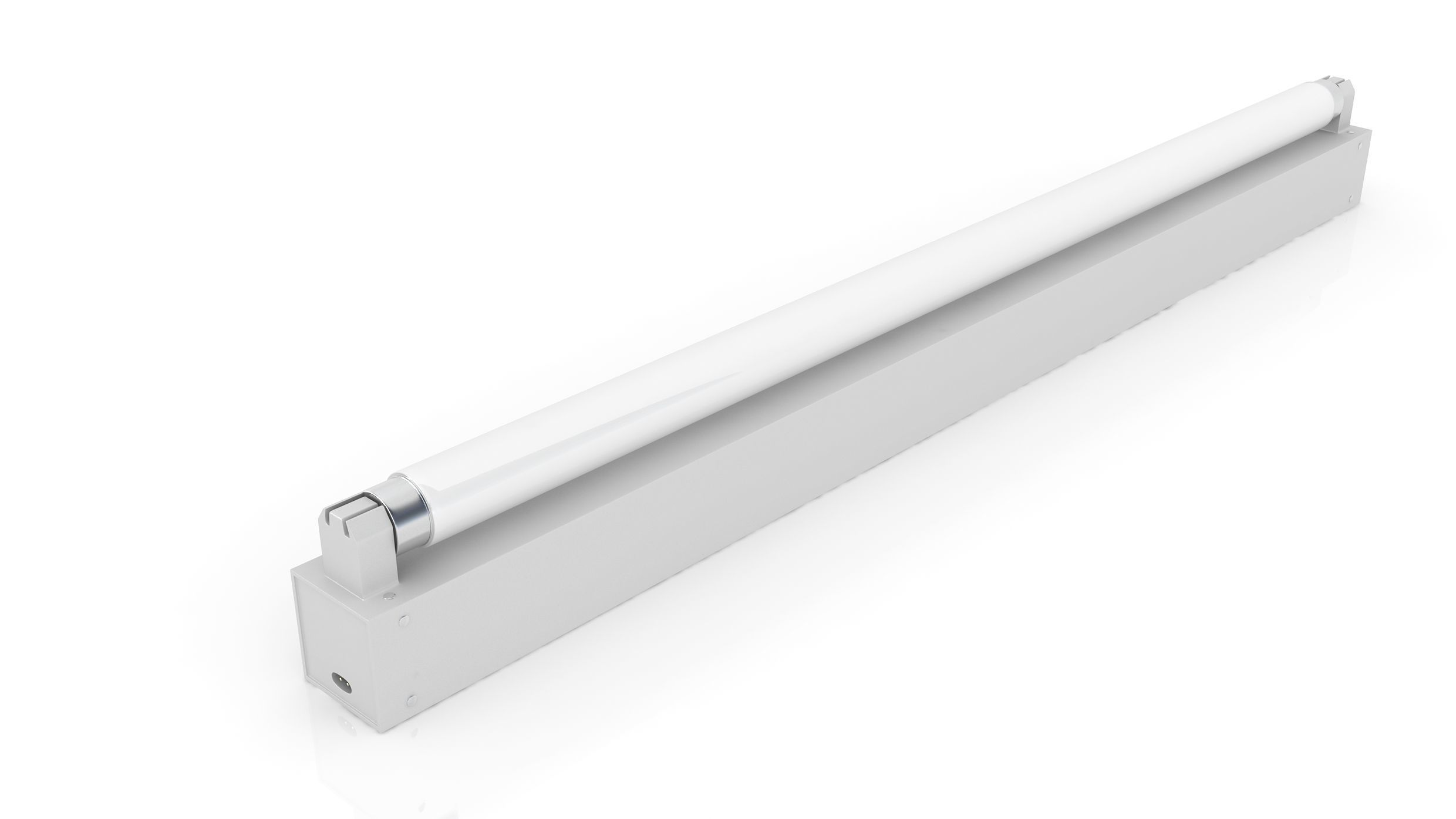 Fluorescent Fixture 3D model_2