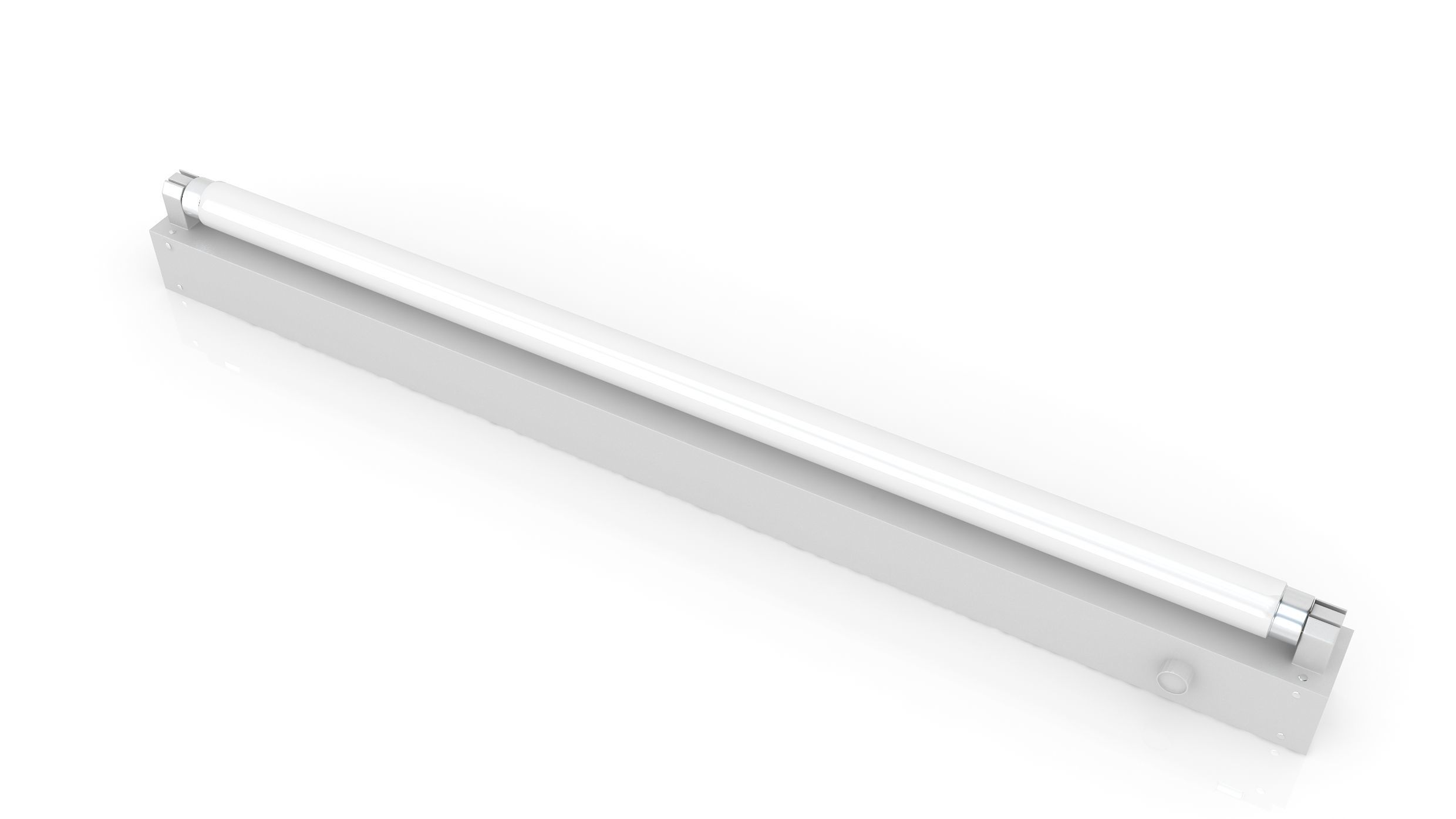 Fluorescent Fixture 3D model_1