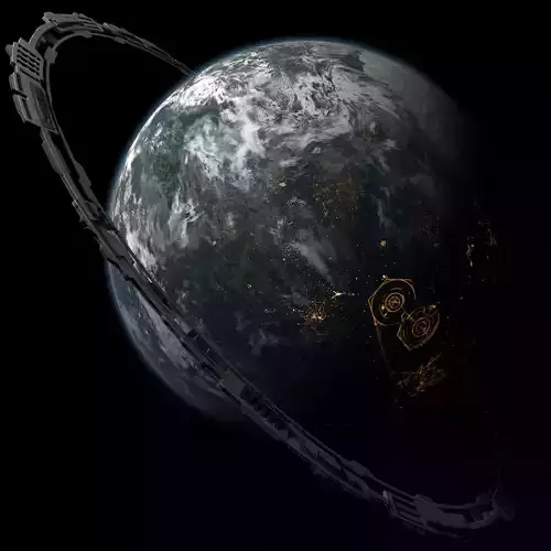 Kuat - Star Wars Planet Free low-poly 3D model Kuat - Star Wars Planet Free low-poly 3D model