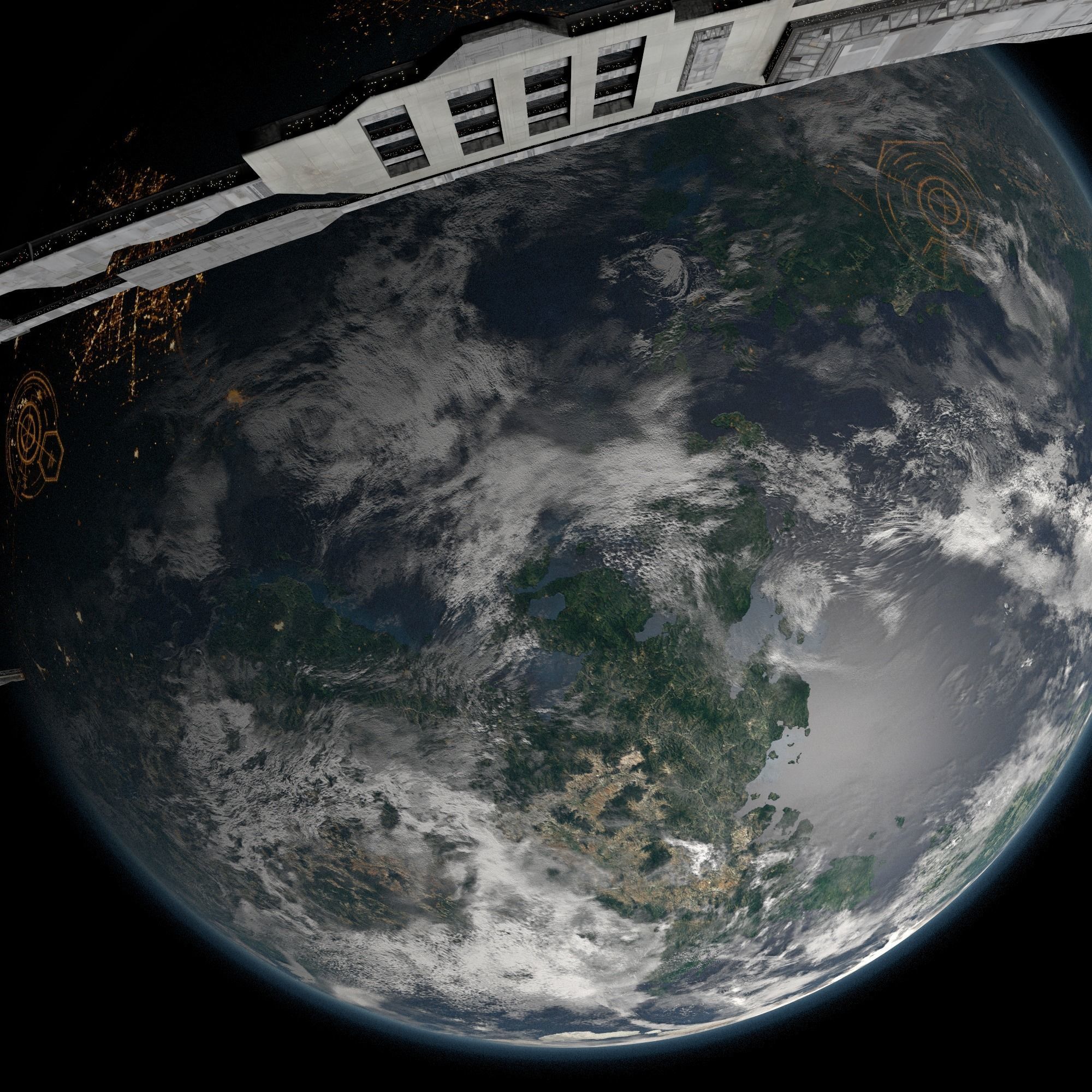 Kuat - Star Wars Planet Free low-poly 3D model_5