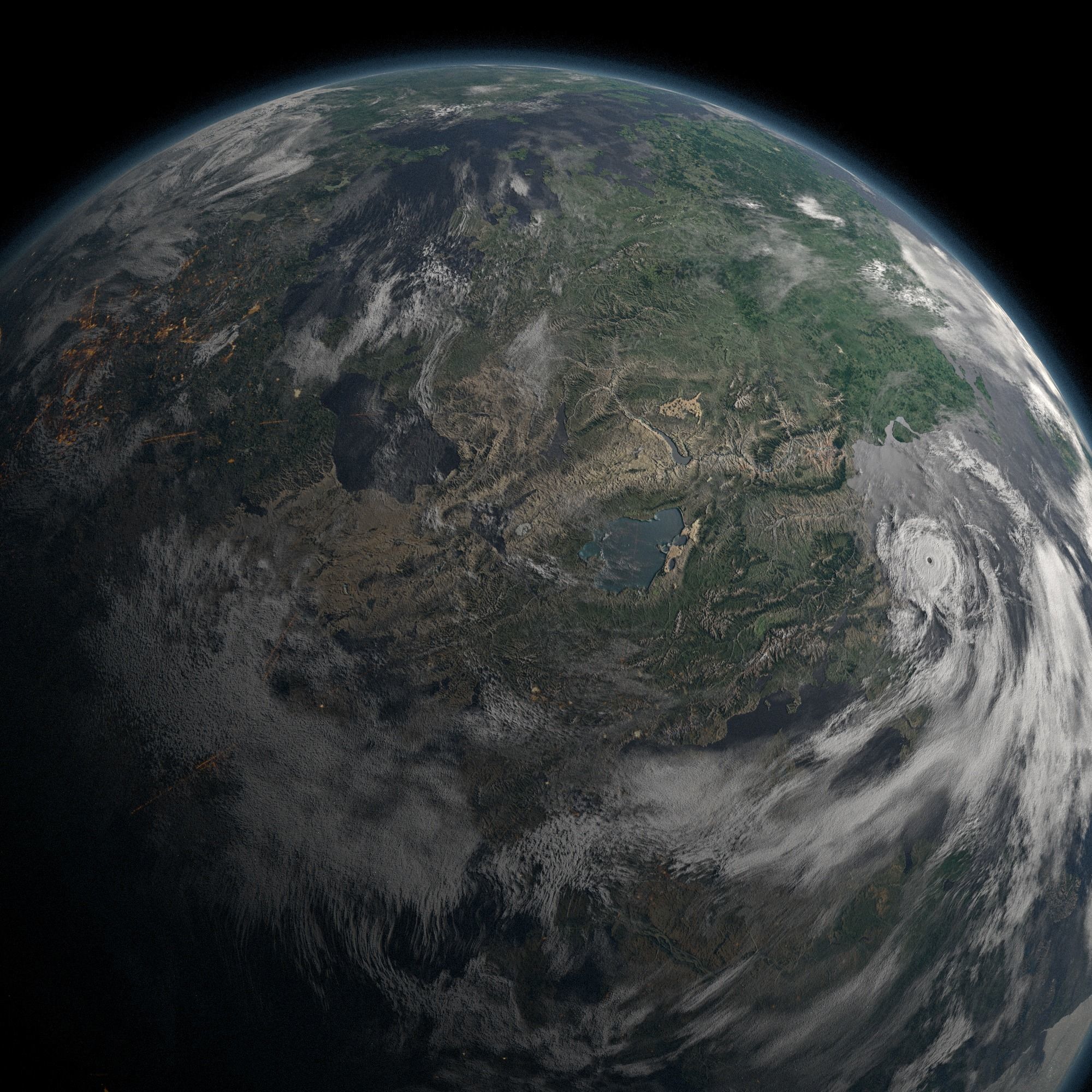 Kuat - Star Wars Planet Free low-poly 3D model_6