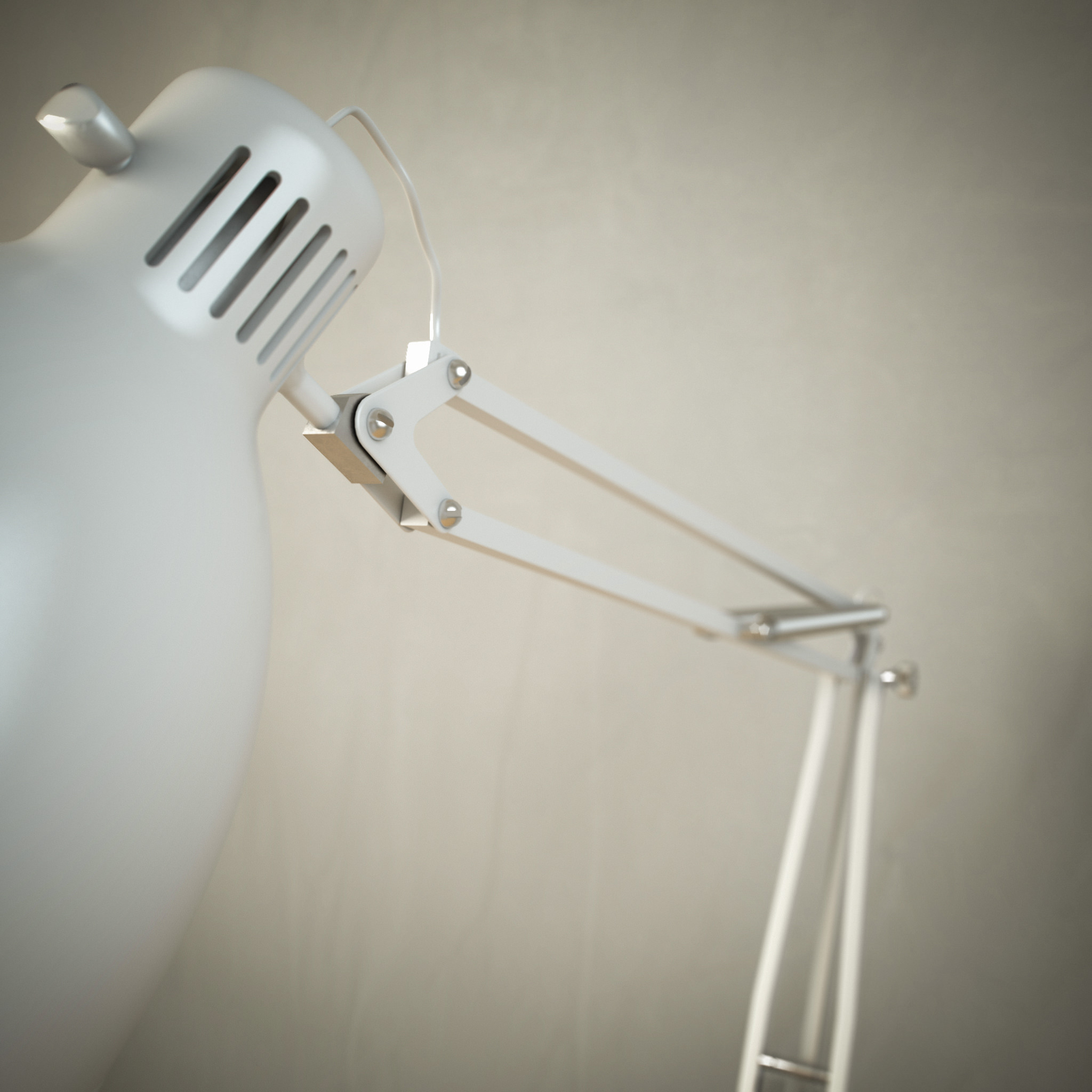 Luxo L-1 lamp  3D model_3