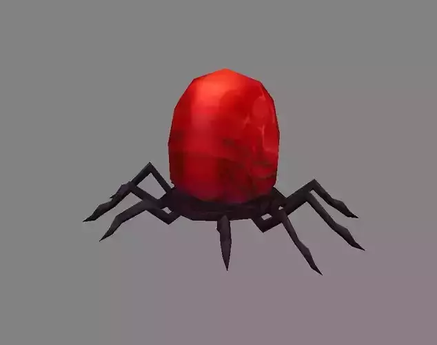 Cartoon animals - lice - blood-sucking ticks - spider