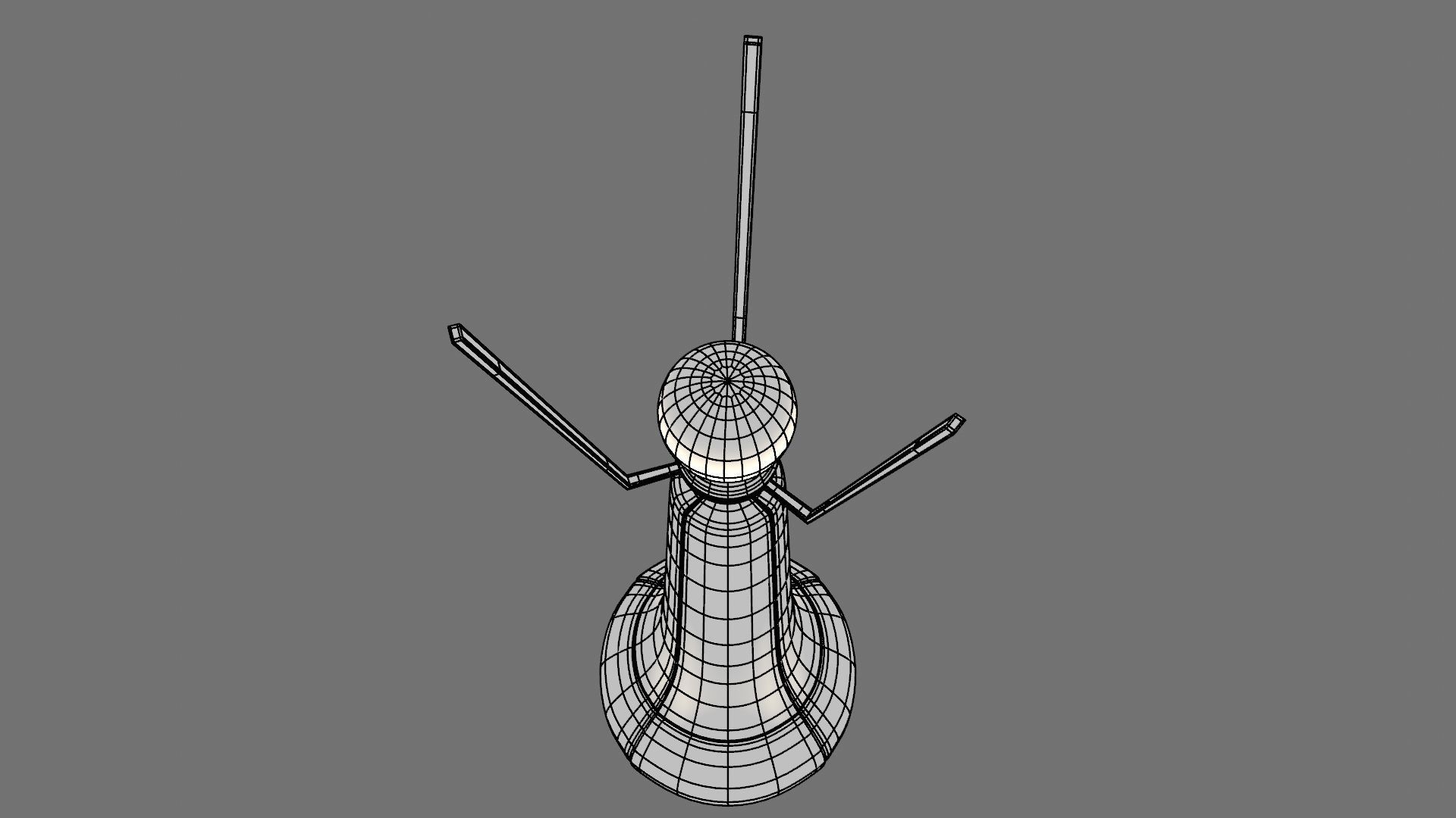 Luxury Wooden Lampshade  3D model_7