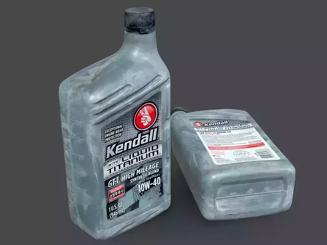 Motor Oil Bottle