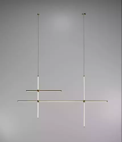 Chandelier minimalistic 3D model