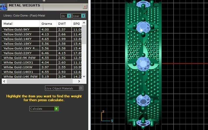 Couple ring 3D model_3