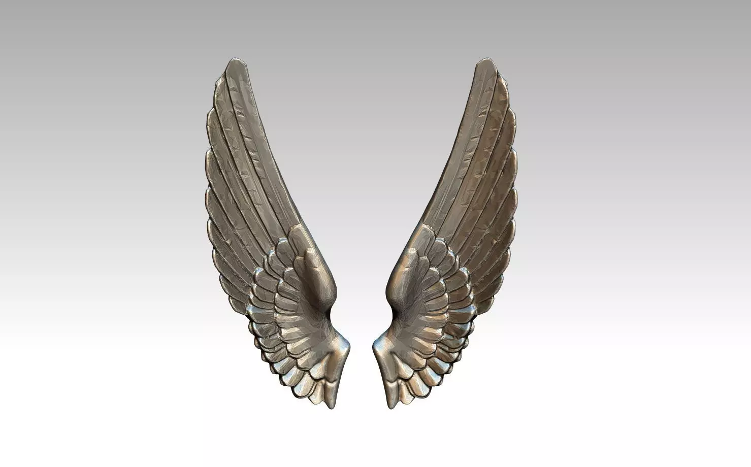 Great Wing pair 3D print model