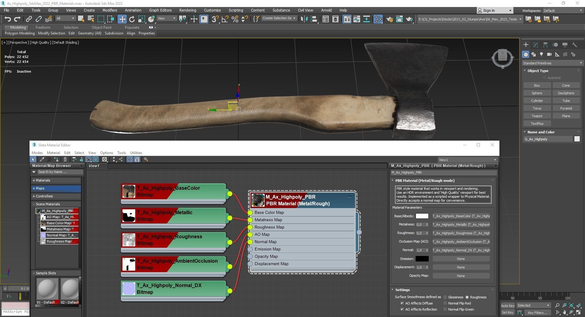 Old Worn Rusty Used Ax 3D model_13