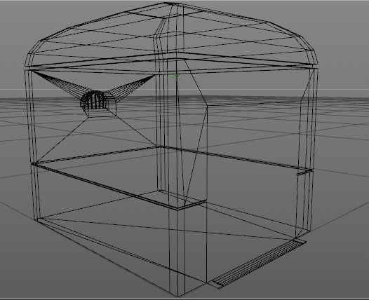 Prison Jail Cell 3D model_9