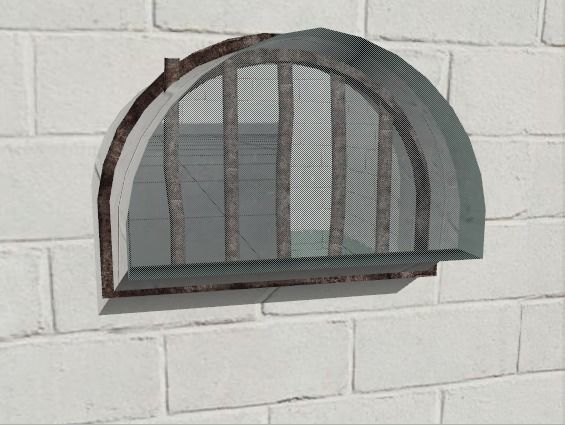 Prison Jail Cell 3D model_4