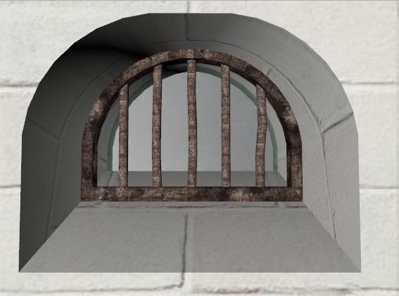 Prison Jail Cell 3D model_2