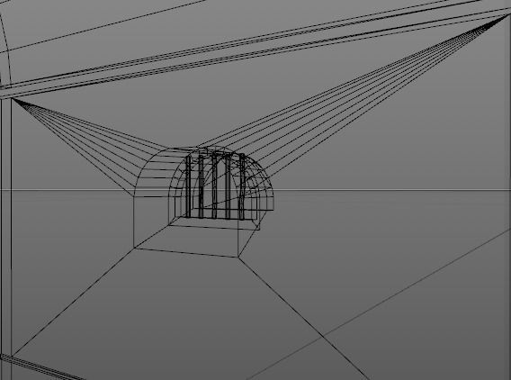 Prison Jail Cell 3D model_5